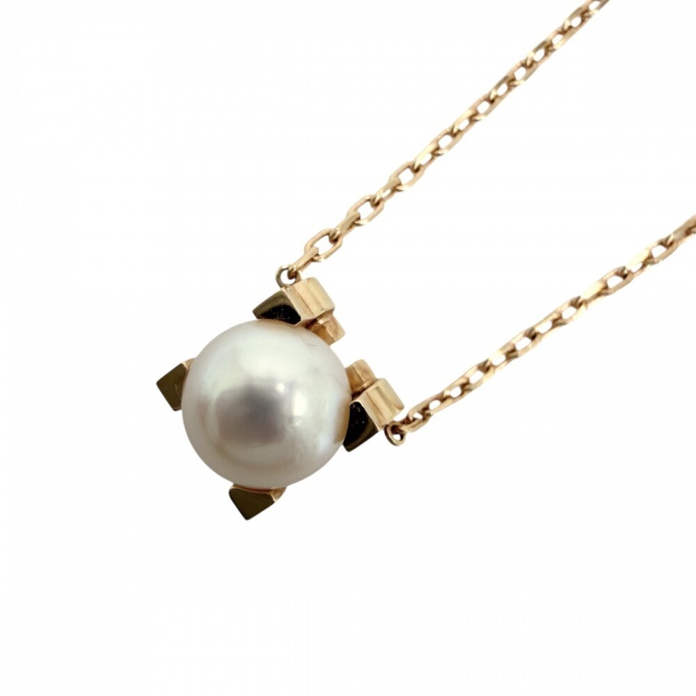 CARTIER 18k Gold Pearl Necklace